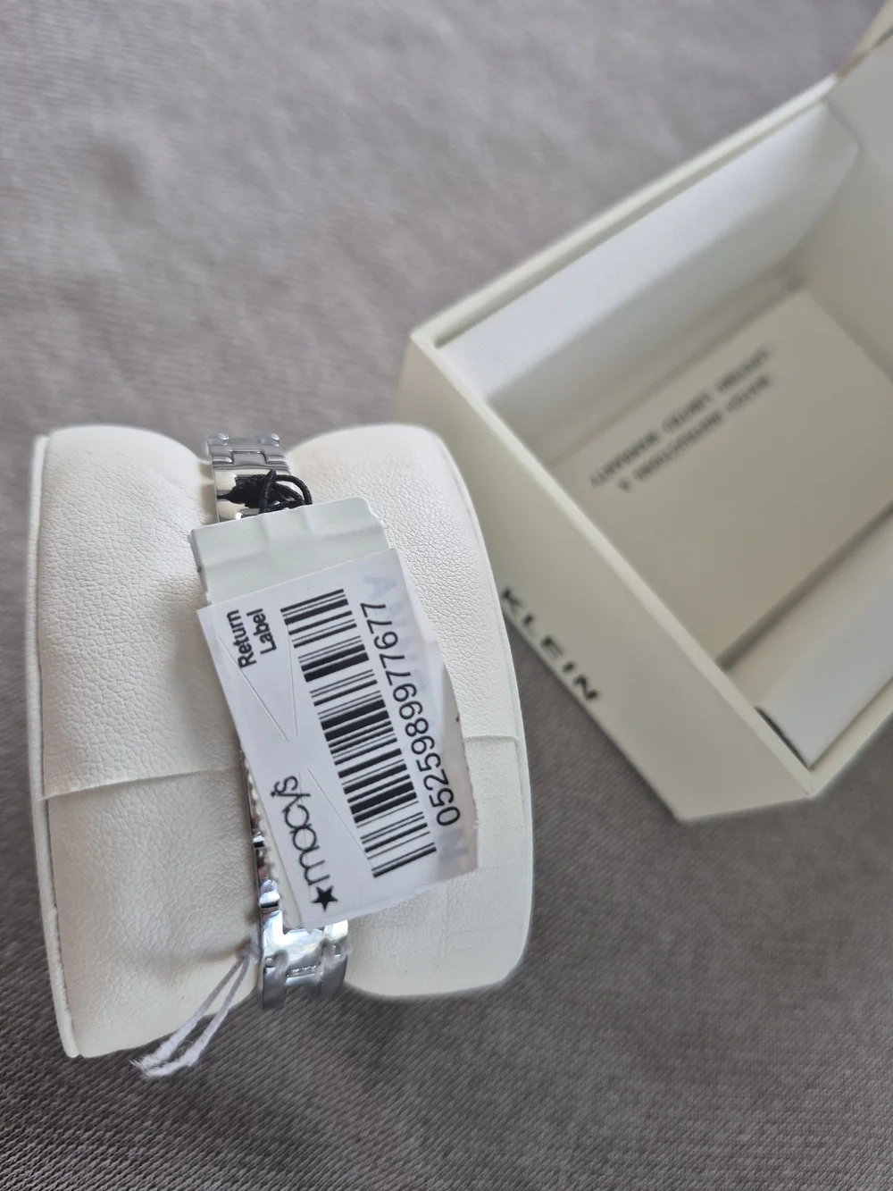 Anne Klein Women's Two-Tone Silver and Gold Bracelet Watch